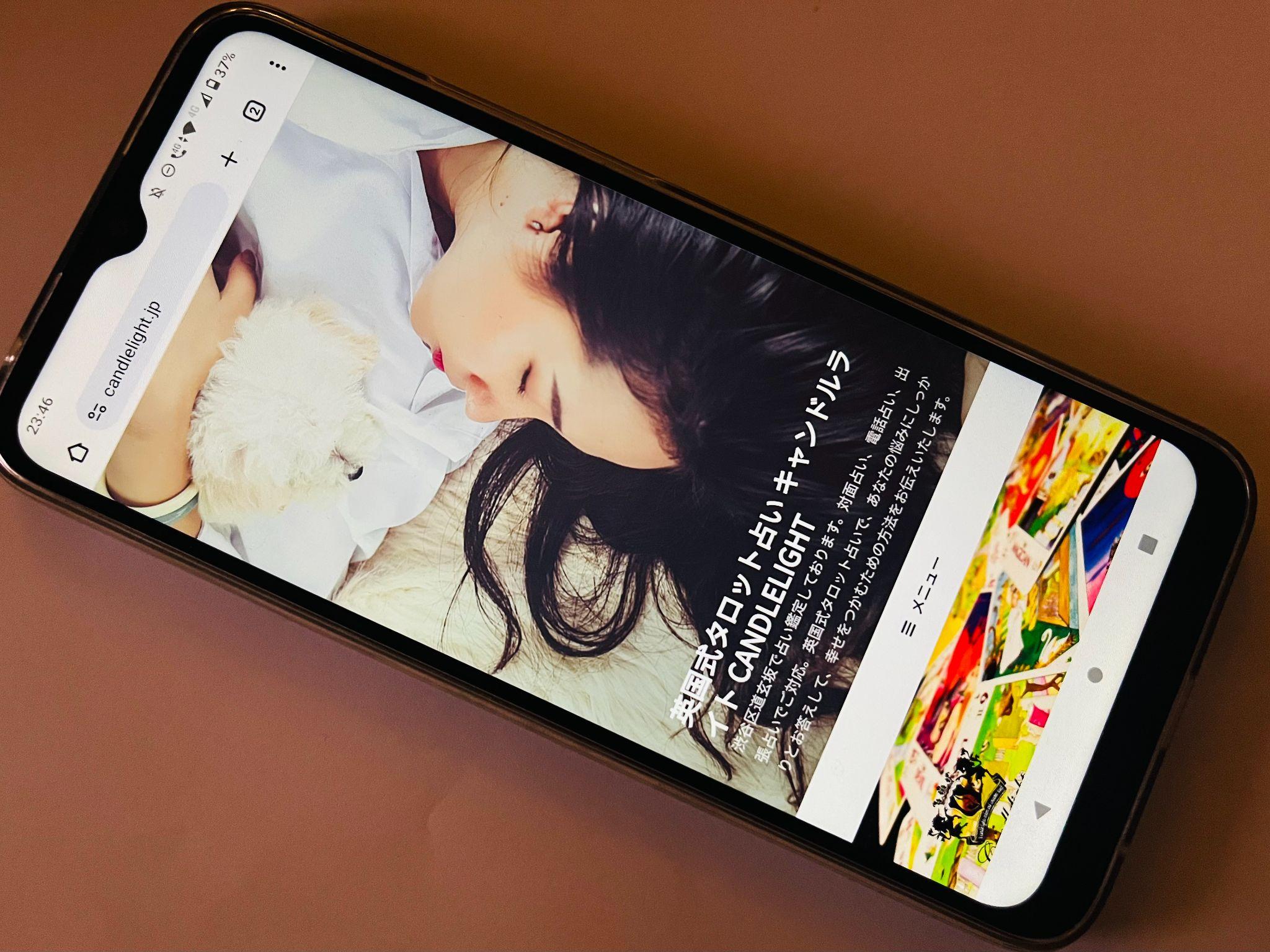 英国式タロット占いキャンドルライト